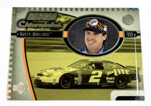 1999 Upper Deck Road to the Cup NASCAR Chronicles NC-3 Rusty Wallace-Miller Lite - Picture 1 of 8