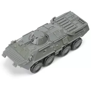 1/72 4D BTR-80 Wheeled Armored Vehicle Military Model Ornaments Gift Unassembled - Foto 1 di 7