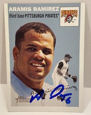 2003 Topps Heritage #227 Aramis Ramirez Signed Autographed Card