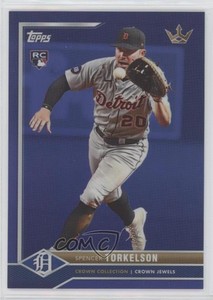 2022 X Bobby Witt Jr Crown Collection Jewel /49 Spencer Torkelson #6 Rookie RC