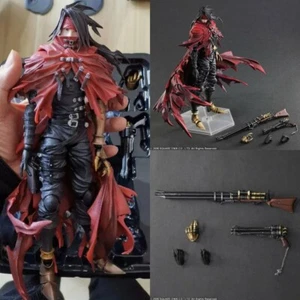 IN US!Play Arts Kai Final Fantasy VII Vincent Valentine PVC Action Figure In Box - Picture 1 of 11