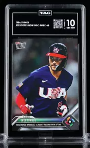 TREA TURNER WBC Home Run Schallplattenetikett 10 (973) 2023 Topps jetzt neuwertig Phillies - Bild 1 von 2