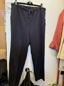 TALBOTS BEQUEME SWEATHOSE ELASTISCHER BUND MARINE BAUMWOLLE L - Bild 1 von 7