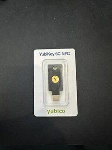 Yubico YubiKey 5c NFC & Usb-c Two Factor Authentication Key Security Device -...