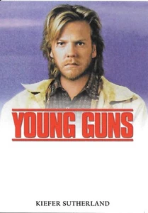 Kiefer Sutherland Young Guns as Doc Scurlock 3 unsigned Custom Cards - Picture 1 of 4