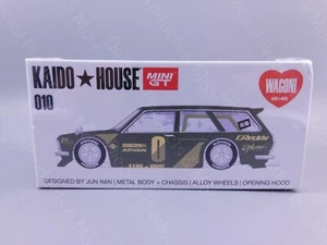 2022 Mini GT x Kaido House Datsun KAIDO 510 Wagon Green KHMG010 (SEALED) 1:64 - Picture 1 of 12