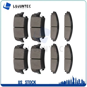 8X Front And Rear Brake Metallic Pads For 2005-2017 Chrysler 300 - Bild 1 von 6