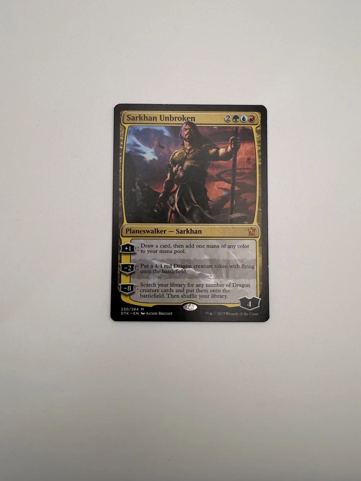 Sarkhan Unbroken - Dragons of Tarkir - LP - English MTG - Image 1 of 1