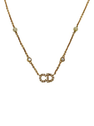 Collana Christian Dior Clair D Lune Top donna colore pietra GLD con