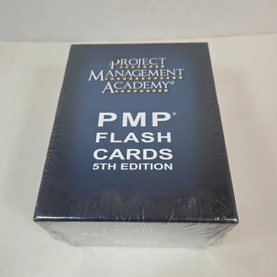 Project Management Academy PMP Flash Cards 2014 PMBOK 5th edition - NEW Sealed - Image 1 of 4