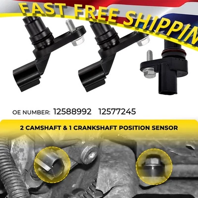 适用于 BUICK REGAL 2011 - 2017 11 - 17 REGAL 2 凸轮轴和曲轴位置传感器 1 — 第 1/4 张图片