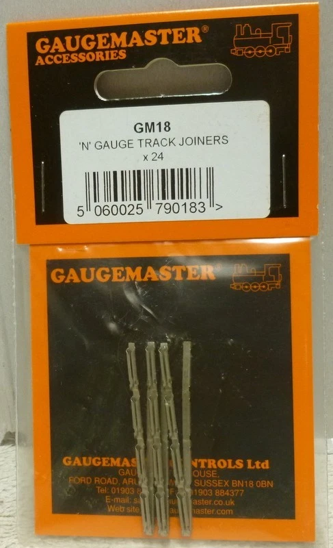 Walthers HO Code 83 or 100 Nickel-Silver Rail Joiners 48 Pack
