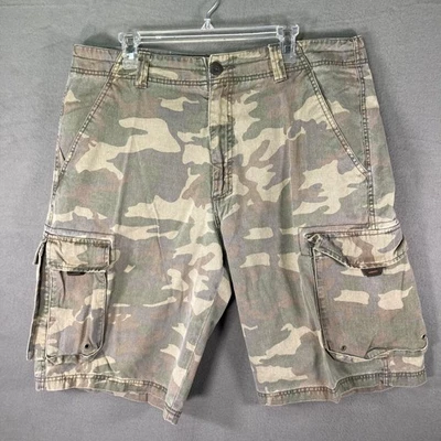 Pantalones Cortos Carga OTB Para Hombres Camuflados Talla 38 Ramie Mezcla de Algodón Informales Foto 1 de 4