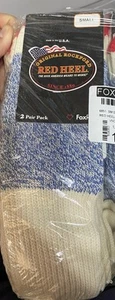 Blue Fox River Original Rockford Red Heel Monkey Socks, Fox River, 2 Pair Small - Picture 1 of 1