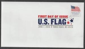 US 6020 Flag (from APU booklet) DCP FDC 2025 - Picture 1 of 1