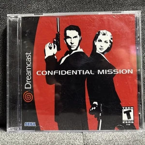 Confidential Mission (Sega Dreamcast, 2001) Complete, Manual, Very Good - Picture 1 of 3