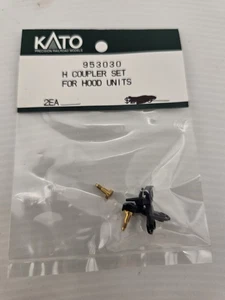 Kato HO 1:87 Scale H Coupler Set for Hood Units (2 each) #953030 NIP Parts - Picture 1 of 4