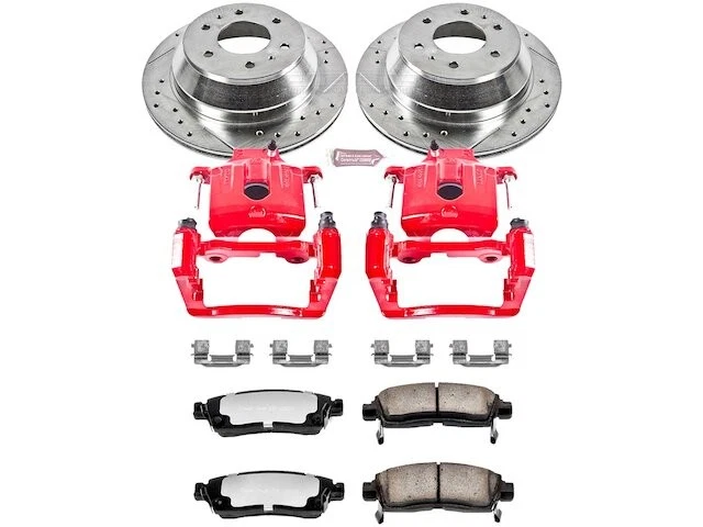 Kit de pastillas de freno trasero y rotor para Chevy Trailblazer EXT 2003 TS543TH 2002-2006 Foto 1 de 1