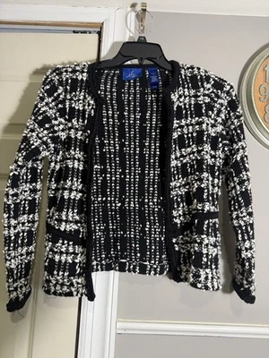 Cárdigan pequeño mediano de mezcla de lana Jh Collectibles Foto 1 de 4