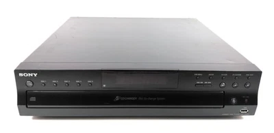 Sony CDP-CE500 5 Disc CD Changer USB Recorder System (NO REMOTE) TESTED WORKS - Image 1 of 4