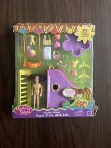 De colección Polly Pocket Splashin Moda Super Slide con Lila 2002 Nuevo - Imagen 1 de 6