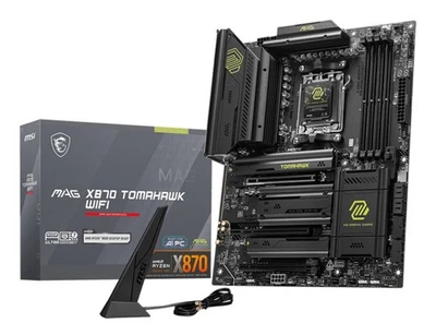 MSI MAG X870 TOMAHAWK WIFI AM5 ATX DDR5 4x M.2 2.5GbE WiFi7 BT5.4 7.1 canali RAID - Immagine 1 di 4
