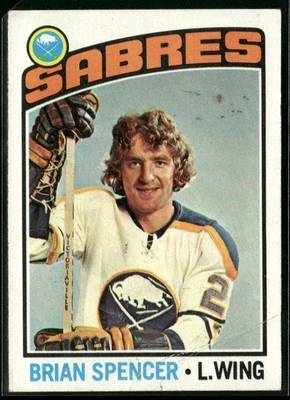 1976-77 Topps #191 Brian Spencer (low grade) - Image 1 of 2