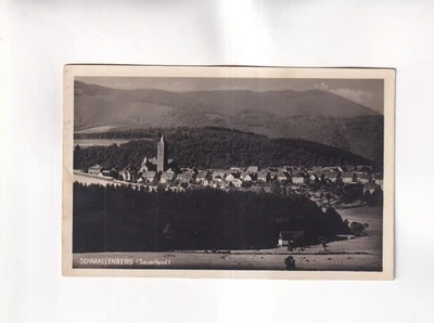 F5556) Tarjeta postal, SCHMALLENBERG Sauerland - Church Hauses 1931 - Imagen 1 de 2
