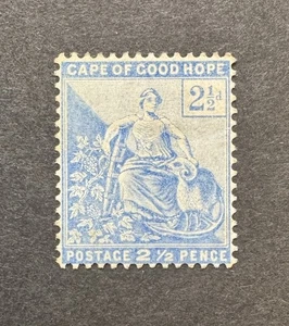 Cape of Good Hope QV SG 63 21/2d pale ultramarine MINT - CAT 16£ - Bild 1 von 2