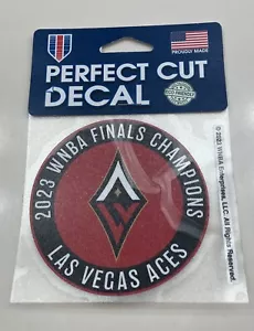Las Vegas Aces 2023 WNBA Champions Decal. Size 4x4in. Officially Licensed. New! - Picture 1 of 2