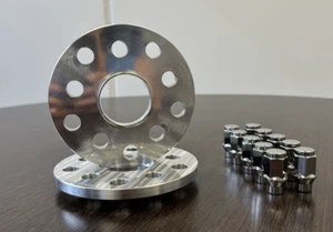 10mm Wheel Spacers + Nuts LIP CENTRIC MADE IN AUS fits SUBARU FORESTER - Picture 1 of 8
