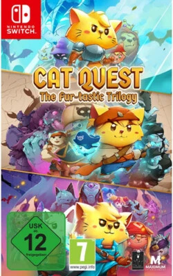 Cat Quest: The Fur-tastic Trilogy ( 1+2+3) - Nintendo Switch NEU OVP