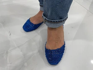 Jelly Ballerina "PORTO" Women's Flats Slip On - Ann More - Picture 1 of 8