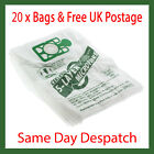 For Numatic Henry Hetty Hepaflo Hoover Bags Vacuum Cleaner Cloth Hepa Bag X20