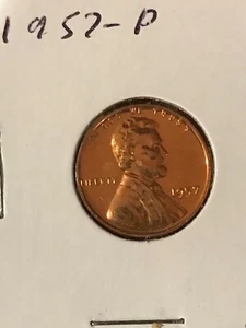 1957 Lincoln Wheat Penny Cent 1c ~ GEM PROOF Stempelglanz rot ~ US Münze - Bild 1 von 2