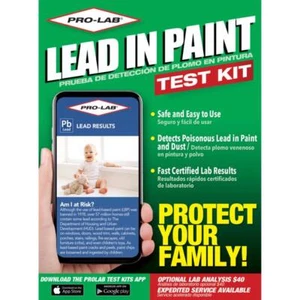 Pro-Lab LP106 Detect Poisonous Lead in Paint & Dust Test Kit - Picture 1 of 1