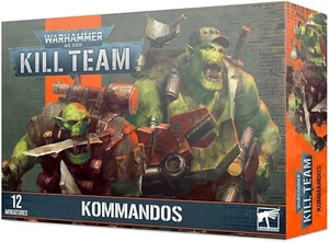 Warhammer 40K Kill Team - Ork Kommandos NOS with Bases and Instructions.