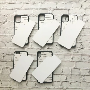 2D Sublimation TPU PC Blank Phone Case For iPhone 14 13 11 12 Pro Max XR 8 Plus - Picture 1 of 12