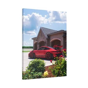 Porsche 911 GT3 RS High Resolution Museum Quality Vertical Canvas Print #004 - Picture 1 of 10