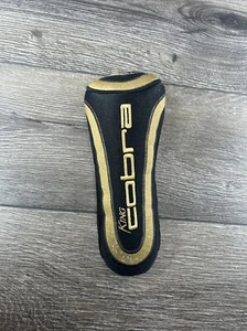 King Cobra Rescue Hybrid Headcover Only Golf Head Cover Black Gold - Picture 1 of 9