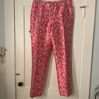 Marina Rinaldi Silk Pants Trousers US Size 12 New W/Tags Made in Italy for Japan - Image 1 of 4