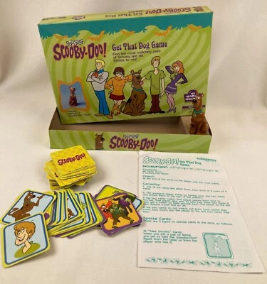 Scooby Doo! Get That Dog Cartoon Network Matching Game 1999 No Reading Required - Image 1 of 4