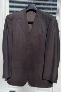 MEN'S SUIT, JOSEPH ABBOUD BRAND, MADE IN USA, SIZE 40-41 SHORT, COFFEE COLOR. - Picture 1 of 6