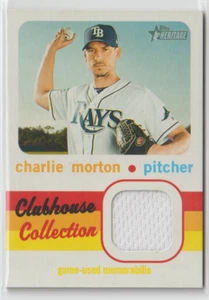 2020 Topps Heritage Clubhouse Collection Charlie Morton - Picture 1 of 2