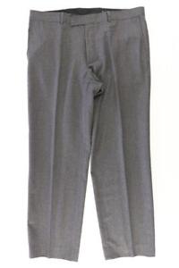 ✅ Hugo Boss pantaloni per uomo taglia 114 grigio di lana vergine ✅