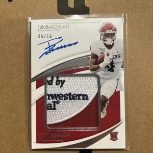 2021 Panini Immaculate Collegiate - TREY SERMON - Rookie 2 Color Patch RPA /10 - Picture 1 of 2
