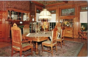 Italiano Rinascimento Dining Room Nel Wilson Castello Proctor Vermont Cartolina - Picture 1 of 2