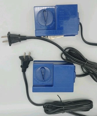 Cantidad 2 trenes realistas escala HO 120V paquete de energía transformador hobby 390J  Foto 1 de 4