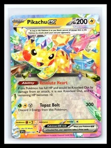 💥 Pikachu ex - 057/191 Double Rare Holo - Surging Sparks Pokemon TCG 2024 - Bild 1 von 2