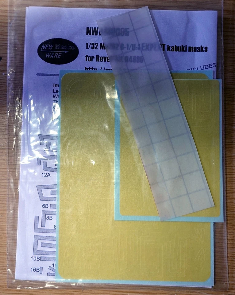 Masken für Mask Me262 B-1/U-1 ADVANCED (REV 04995) in 1/32von NWA - Bild 1 von 1